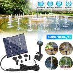 Solar Floating Fountain Pump for Bird Baths