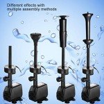 RGB Color Changing Submersible Pond Fountain Pump