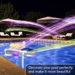 Solar Fountain with Lights for Above Ground Pools