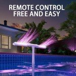 Solar Fountain with Lights for Above Ground Pools