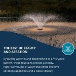 Kasco Marine 3400VFX100 Aerating Fountain with 100ft Cord