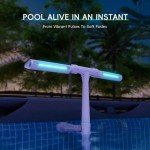 Solar Fountain with Lights for Above Ground Pools