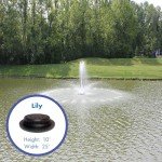 Aerating Pond Fountain – 1 HP with LED Lights