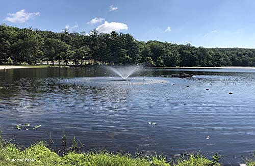 Fawn Lake SF75 Floating Fountain: 7 Patterns, Energy-Efficient