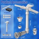 Solar Pool Fountain with 9-Color LED Lights