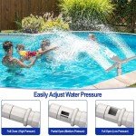 Solar Pool Fountain with LED Lights & Remote
