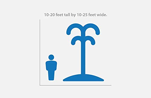 Fawn Lake SF75 Floating Fountain: 7 Patterns, Energy-Efficient
