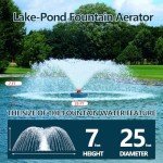 750W Floating Pond Fountain Aerator Pump - 1HP