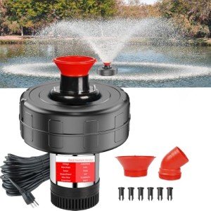 1HP Floating Pond Fountain Aerator with 100ft Cord