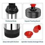 1HP Floating Pond Fountain Aerator with 100ft Cord