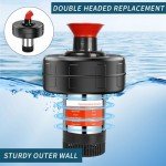 1HP Floating Pond Fountain Aerator with 100ft Cord