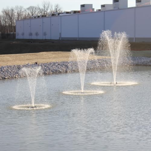 1.5 HP Floating Fountain with 11 Patterns & Lights