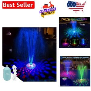Rechargeable Underwater Light Pool Fountain