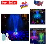 Rechargeable Underwater Light Pool Fountain