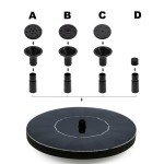 Solar Fountain Pump with 4 Nozzles for Ponds