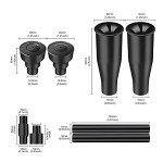 8-Piece Nozzle Set for Garden and Pond Fountains
