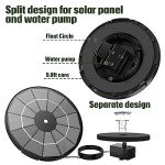 AISITIN Solar Fountain Pump for Bird Baths