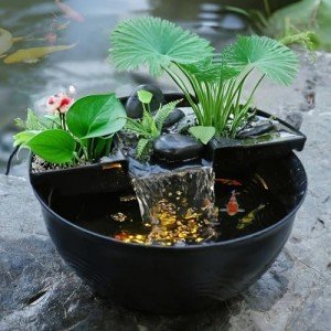 Mini Pond Waterfall Kit for Home and Garden
