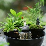 Mini Pond Waterfall Kit for Home and Garden