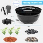 Mini Pond Waterfall Kit for Home and Garden