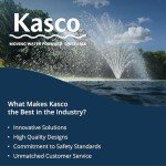 Kasco J Series Fountain Nozzles – 3/4 HP & 1 HP