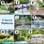 Solar Pond Fountain Pump with Filter Kit