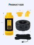 1HP Pond Fountain Aerator with Timer and Power Cord