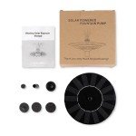 Solar Floating Fountain with LED Lights