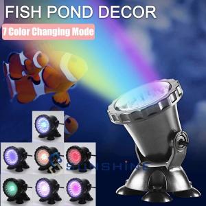 Color Changing Submersible Pond Fountain Lights, 36 LEDs