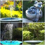 AISITIN Solar Water Pump Kit for Outdoor Fountains