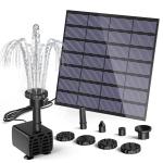 AISITIN Solar Water Pump Kit for Outdoor Fountains