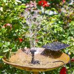 AISITIN Solar Water Pump Kit for Outdoor Fountains