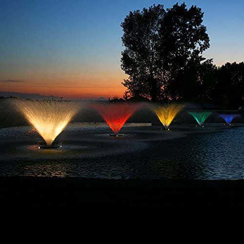 Kasco VFX Series Aerating Pond Fountain with LED Lights