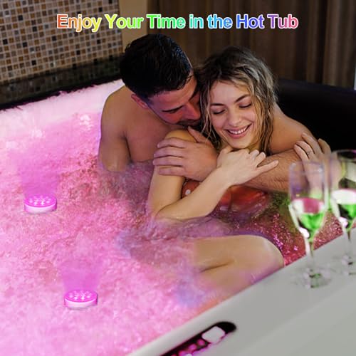 LED Submersible Lights 2 Pack for Ponds, Fountains