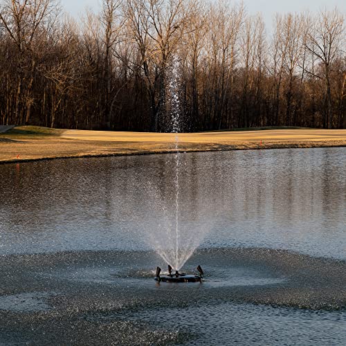 1.5 HP Floating Fountain with 11 Patterns & Lights