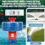 1HP Floating Pond Fountain Aerator with 100ft Cord