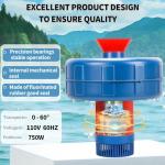 1HP Floating Pond Fountain Aerator with 100ft Cord