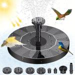 Solar Bird Bath Fountain Pump, 2.5W Upgrade