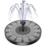 Solar Bird Bath Fountain Pump, 2.5W Upgrade