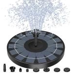 Solar Bird Bath Fountain Pump, 2.5W Upgrade