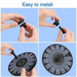 Solar Bird Bath Fountain Pump, 2.5W Upgrade