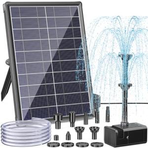 Solar Fountain for Bird Bath and Small Ponds