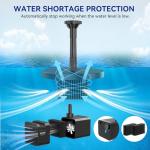 Solar Fountain for Bird Bath and Small Ponds