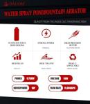 750W Floating Aerator Pump for Large Ponds