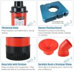 Goldlife 1HP Floating Pond Fountain Aerator