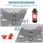 Goldlife 1HP Floating Pond Fountain Aerator