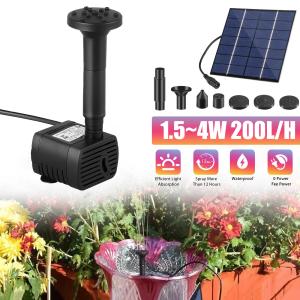 Solar Floating Fountain Water Pump for Birds