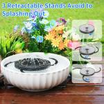 AISITIN 3.5W Solar Floating Water Fountain