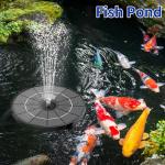 AISITIN 3.5W Solar Floating Water Fountain