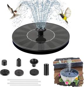 Solar Floating Fountain Pump for Bird Baths